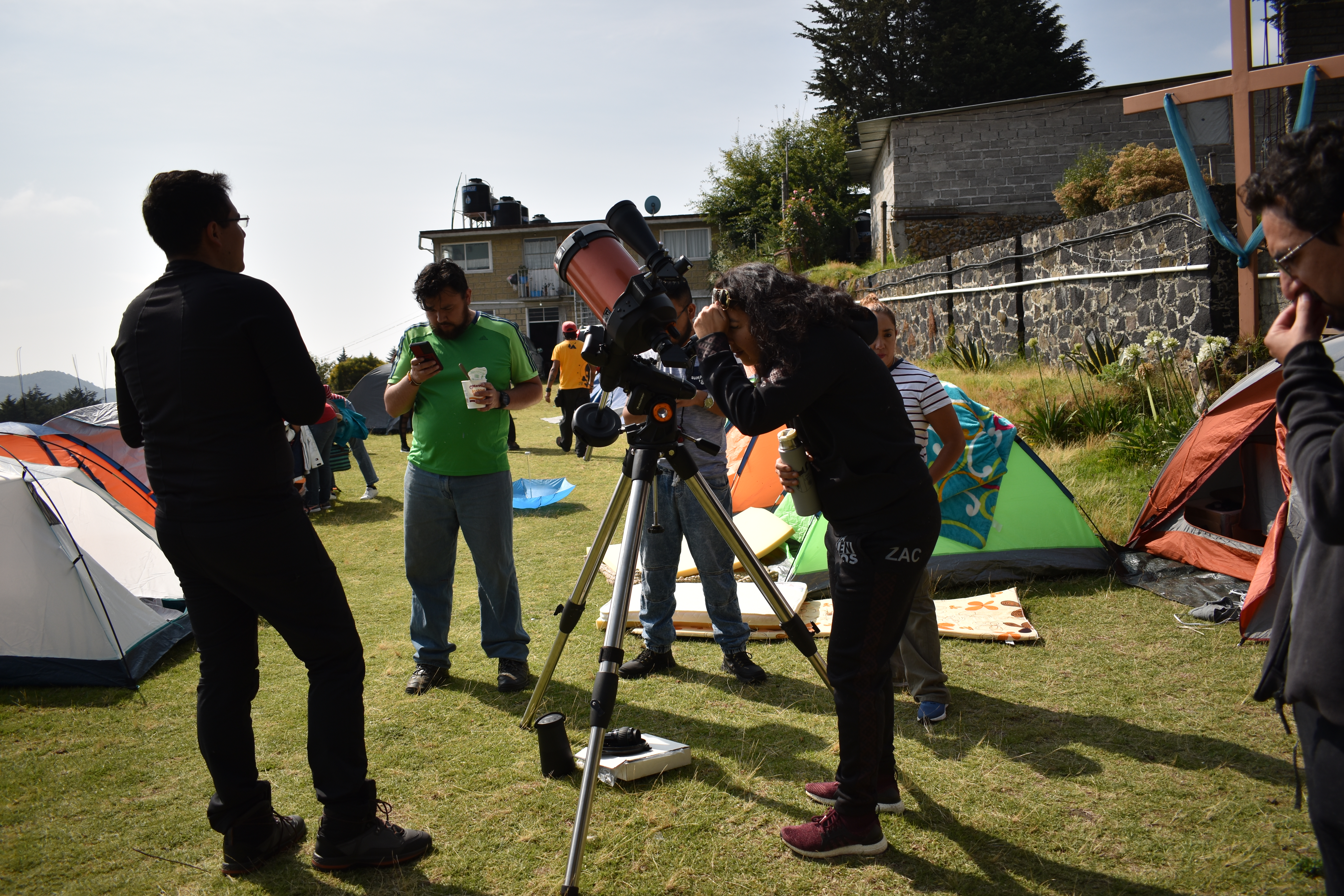 Campamento: Astronomía y Rapel